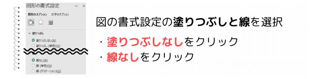 テキストボックスの書式設定