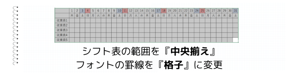 フォントを整える