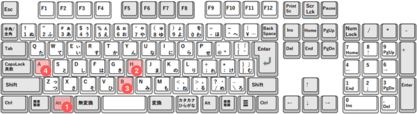 罫線ショートカット